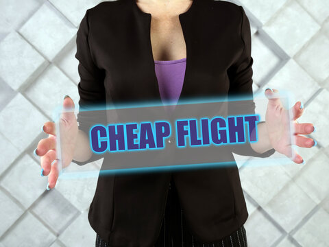  CHEAP FLIGHT Text In Virtual Screen.  Cheapflights Is A Travel Fare Metasearch Engine. 