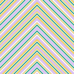 Rainbow Chevron Diagonal Stripes seamless pattern background