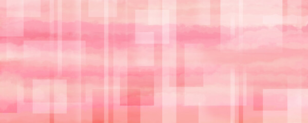 背景素材 ピンク 水彩 テクスチャー - Pink background with soft texture