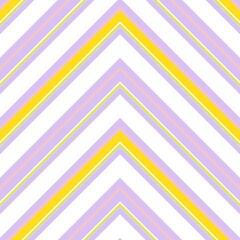 Rainbow Chevron Diagonal Stripes seamless pattern background