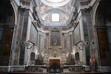 Napoli – Altare della Chiesa dei Santi Filippo e Giacomo