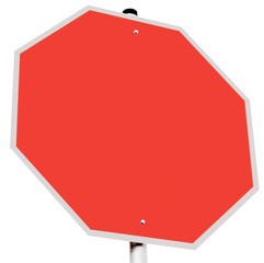 traffic sign compulsory highway code stop symbol white background