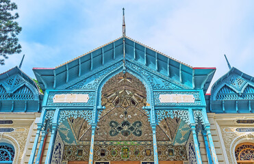 The historic mansion of Iranian Consul in Borjomi, Georgia.