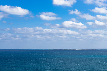 知念岬からの眺望　沖縄県南城市