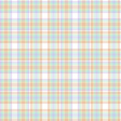 Rainbow Pastel Plaid textured Seamless Pattern