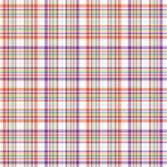 Rainbow Pastel Plaid textured Seamless Pattern