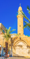 The medieval landmarks of Jaffa, Tel Aviv, Israel