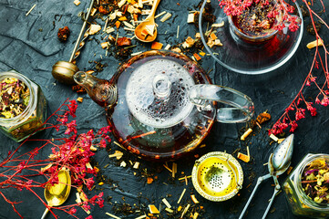 Delicious herbal tea