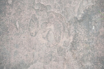 Bare rough wall background looking at the empty wall