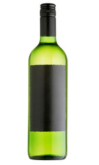 Wine bottle. Classic, attractive bottle of wine.