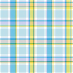 Rainbow Pastel Plaid textured Seamless Pattern