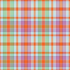 Rainbow Pastel Plaid textured Seamless Pattern