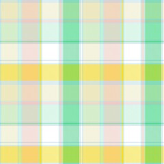 Rainbow Pastel Plaid textured Seamless Pattern