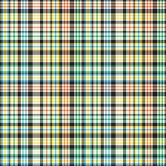 Rainbow Pastel Plaid textured Seamless Pattern
