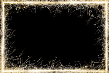 sparkler frame