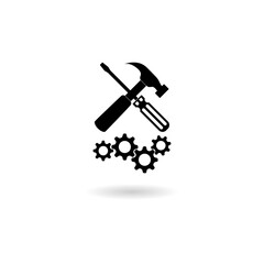 Technical Support icon with shadow