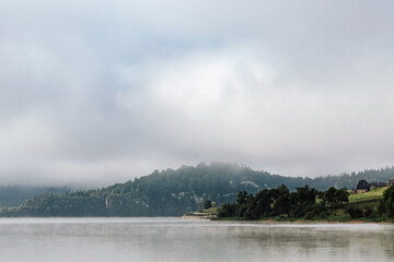 Czorsztyn castle in Pieniny Poland