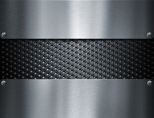metal template background