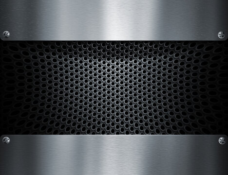 metal template background