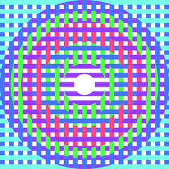 Optical art pattern for Textile printing and logos