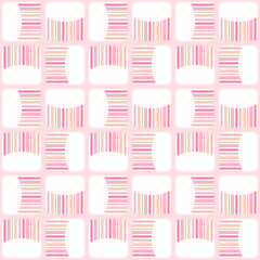 Simple abstract seamless pattern - decorative accent for any surfaces.