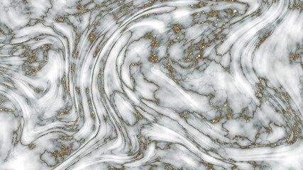 White gold marble texture pattern background with high resolution design for cover book or brochure, poster, wallpaper background or realistic business