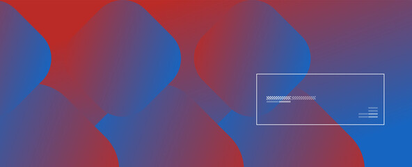 Square shapes composition geometric abstract background. 3D shadow effects and fluid gradients. Modern overlapping forms