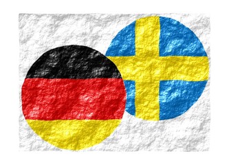 Swedish-German Flag Combination
