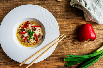 Vietnamese soup pho bo