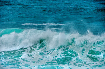 Beautiful and colorful waves in Perth Western Australia