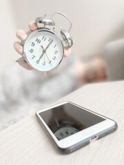 person holding a scale