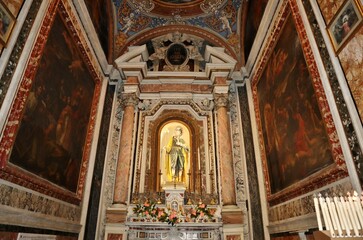Napoli – Cappella di San Luigi Gonzaga della Chiesa del Gesù Vecchio