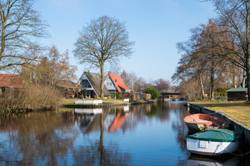 Fototapeta premium A lake located in northern Germany