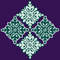 Design asian patterns element. Kazakh national beautiful ornaments on a background. EPS