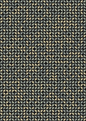 Abstract Geometric Pattern generative computational art illustration