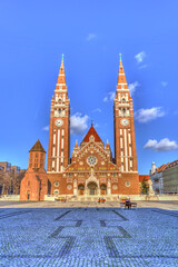 Szeged, Cathedral Square, Hungary