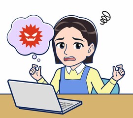 保育園で働く女性