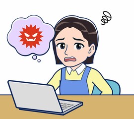 保育園で働く女性