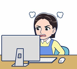 保育園で働く女性