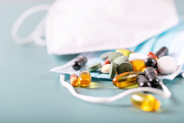 Medical pills and capsules