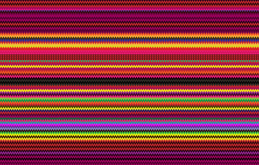 Ethnic pattern, geometric tricolor, arranged in color, like a tapestry of woven fabric. ep.2.