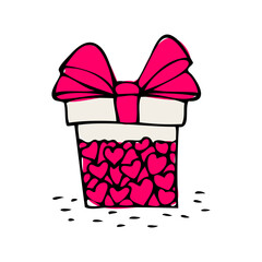 Present Doodle Icon