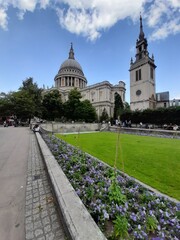 Giardino della cattedrale di St. Paul a Londra