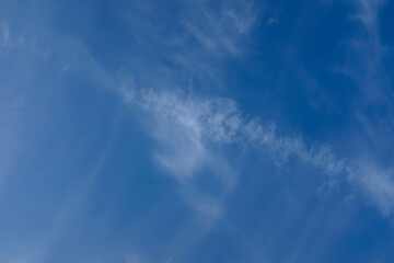 blue sky with clouds