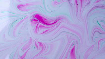 Fototapeta na wymiar The colors of the aqueous ink are translucent. Abstract multicolored marble texture background