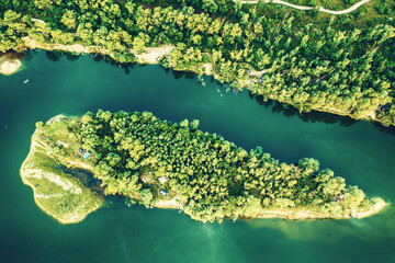 River in the meadows
