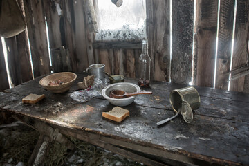 still life with a cup of tea