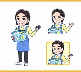 家族4人で夜の庭