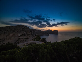 Sunset, formentor, majorca,balearics, spain