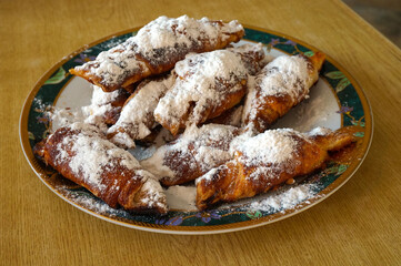 baked croissants